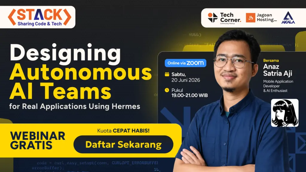 Landscape cover Tech Corner x AKALA Part 2 dari Jagoan Hosting